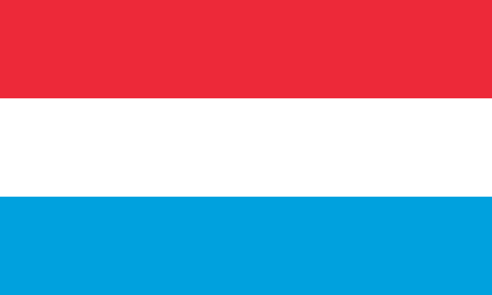 Landesflagge Luxemburg
