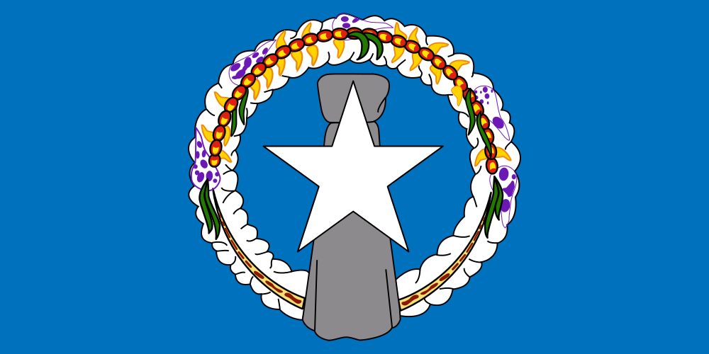 Landesflagge Marianen (Nord)