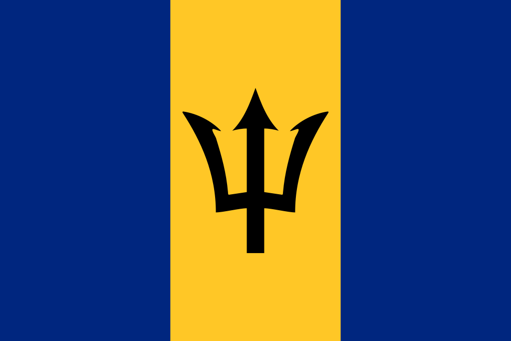 Landesflagge Barbados