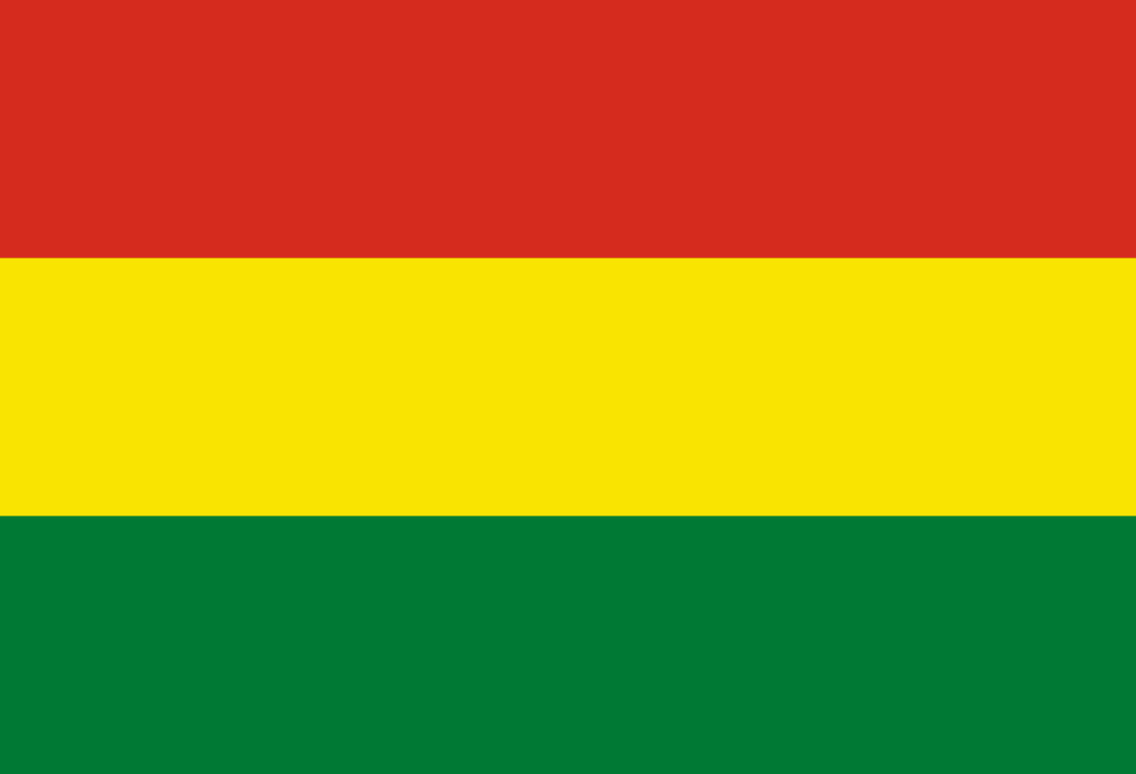 Landesflagge Bolivien