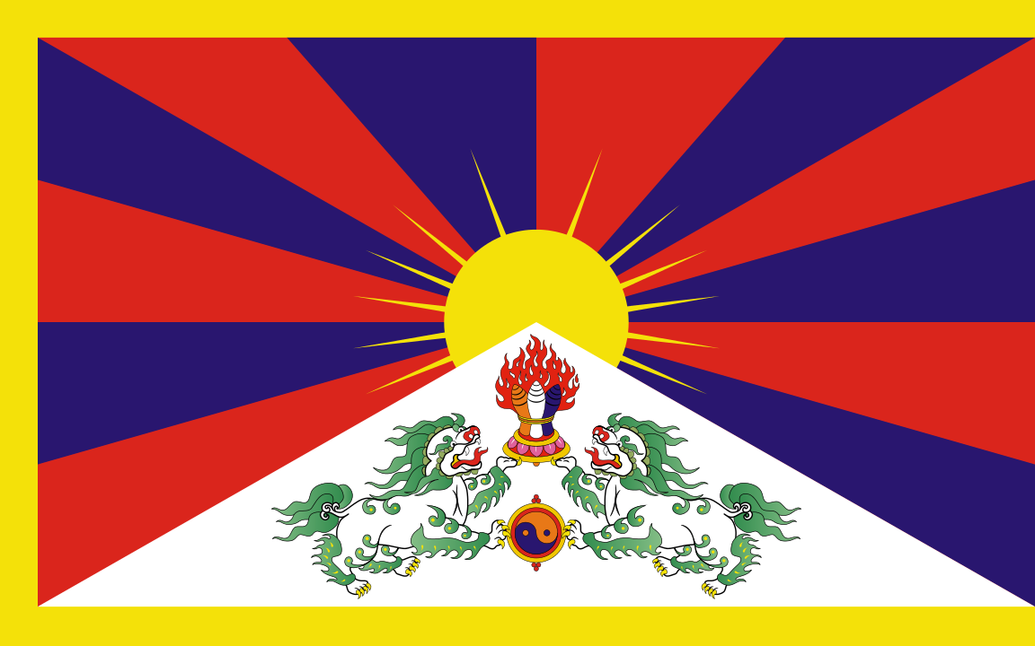 Landesflagge Tibet