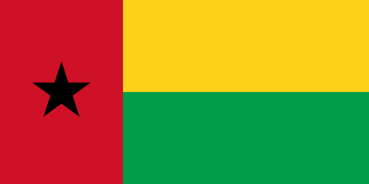 Landesflagge Guinea-Bissau