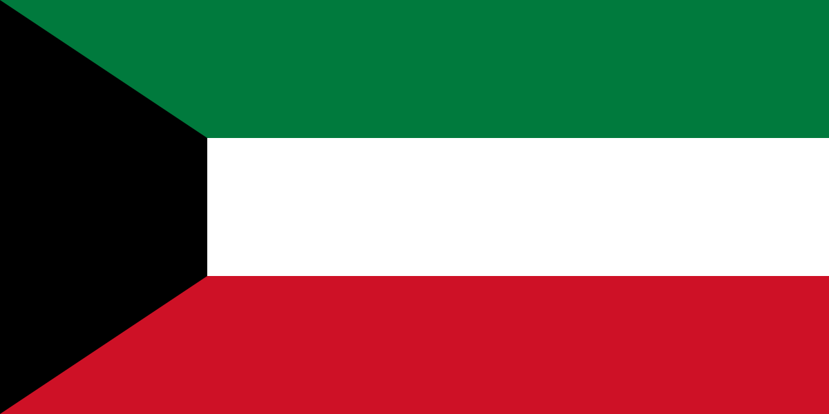 Landesflagge Kuwait