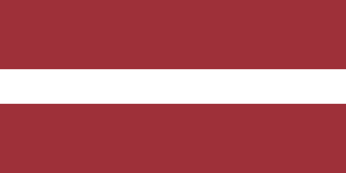 Landesflagge Lettland