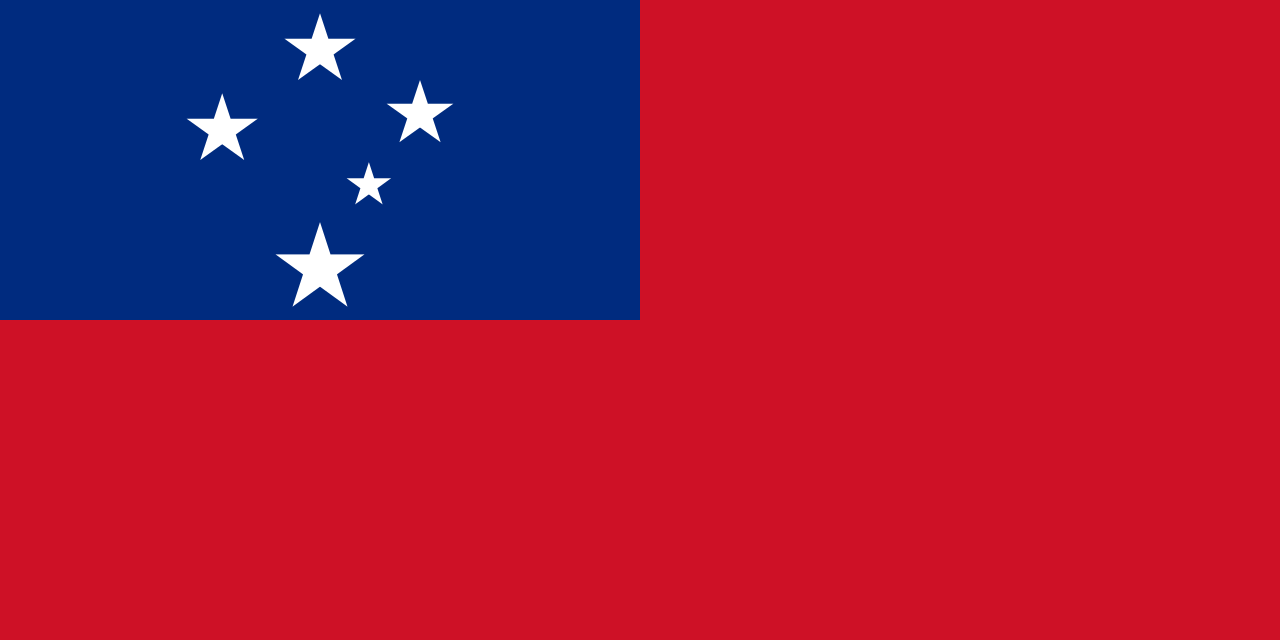 Landesflagge Samoa