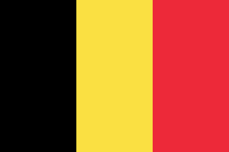 Landesflagge Belgien