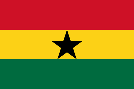 Landesflagge Ghana