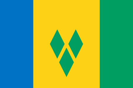 Landesflagge St. Vincent und Grenadinen