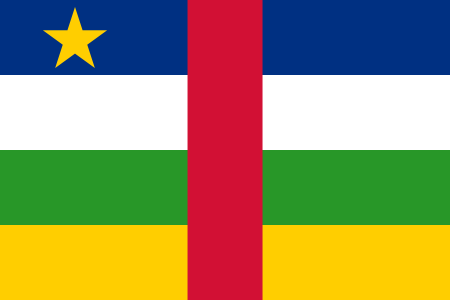 Landesflagge Zentralafrikanische Republik