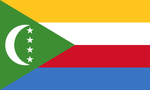 Landesflagge Komoren
