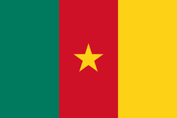 Landesflagge Kamerun
