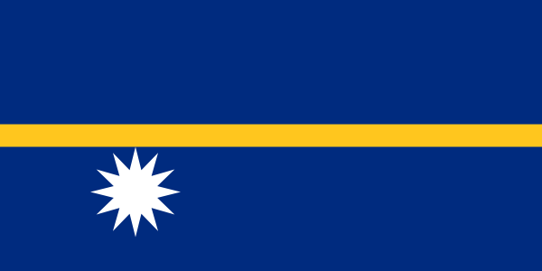 Landesflagge Nauru