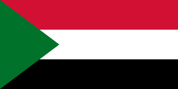 Landesflagge Sudan