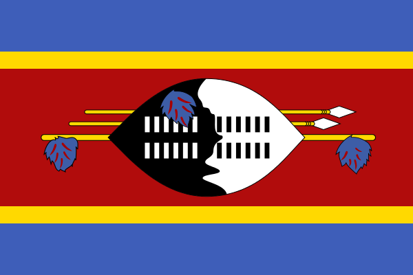 Landesflagge Swasiland