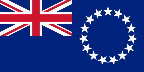 Landesflagge Cook-Inseln
