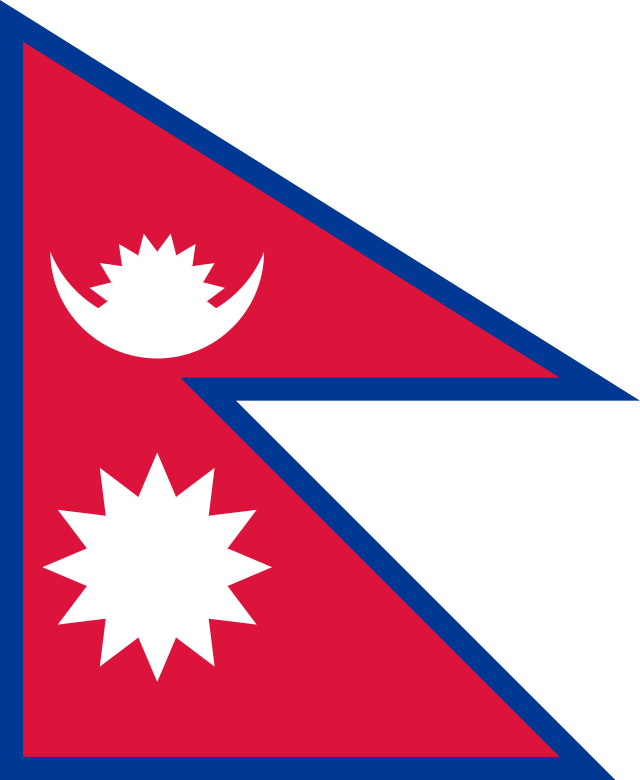 Landesflagge Nepal