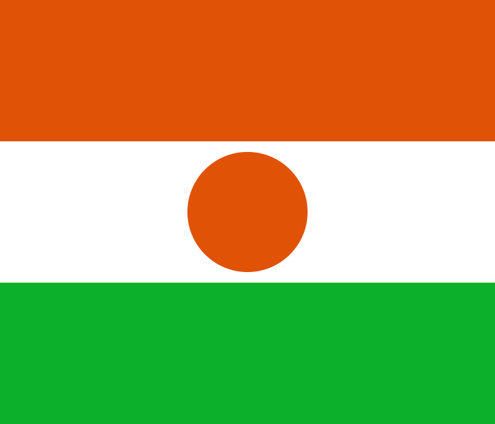 Landesflagge Niger