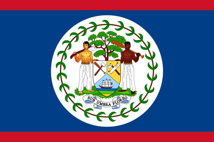 Landesflagge Belize