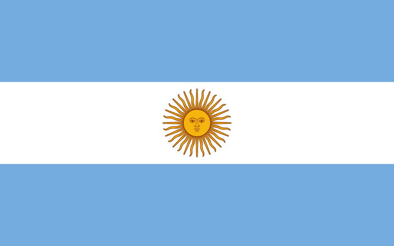Landesflagge Argentinien