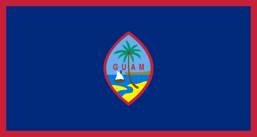 Landesflagge Guam