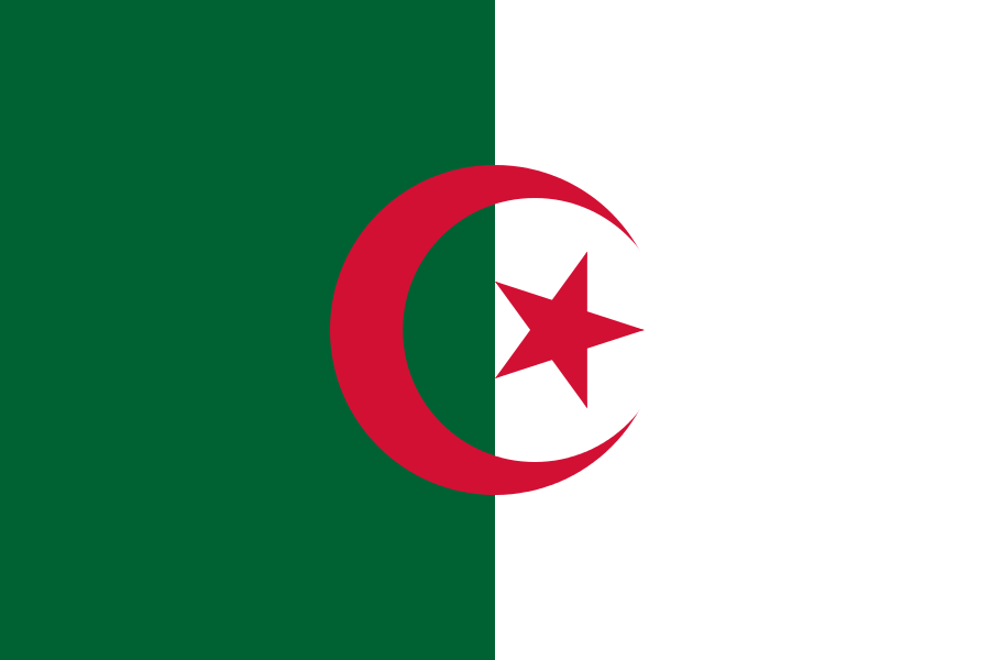 Landesflagge Algerien