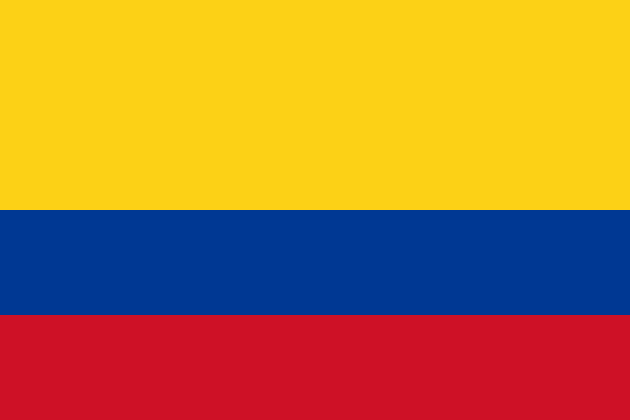 Landesflagge Kolumbien