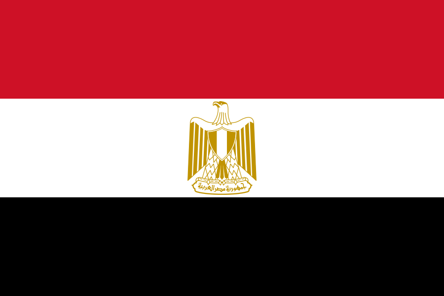 Landesflagge Ägypten