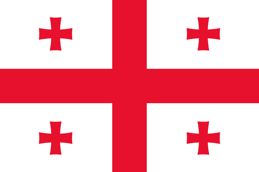 Landesflagge Georgien
