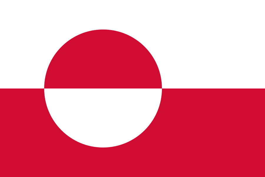 Landesflagge Grönland