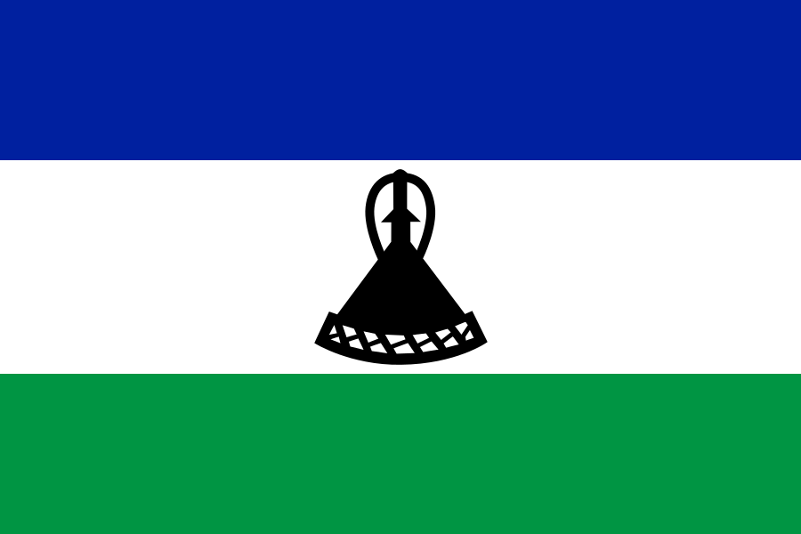 Landesflagge Lesotho