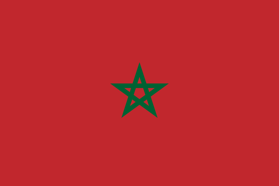 Landesflagge Marokko