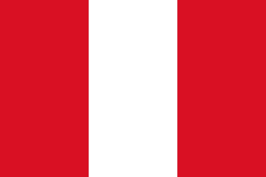 Landesflagge Peru