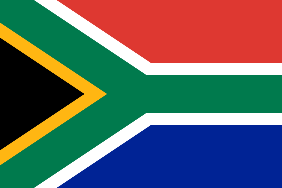 Landesflagge Südafrika