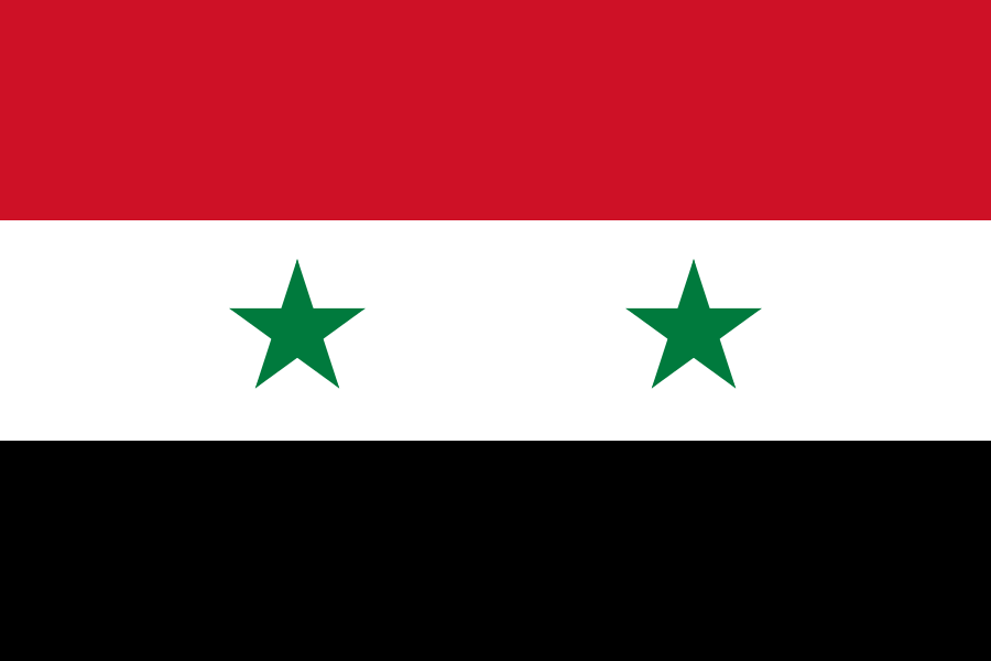 Landesflagge Syrien