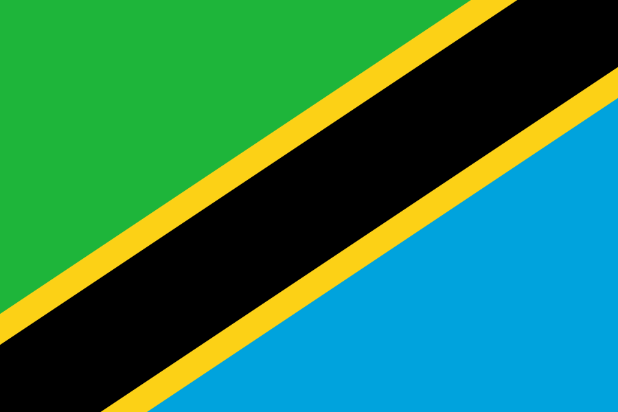 Landesflagge Tansania