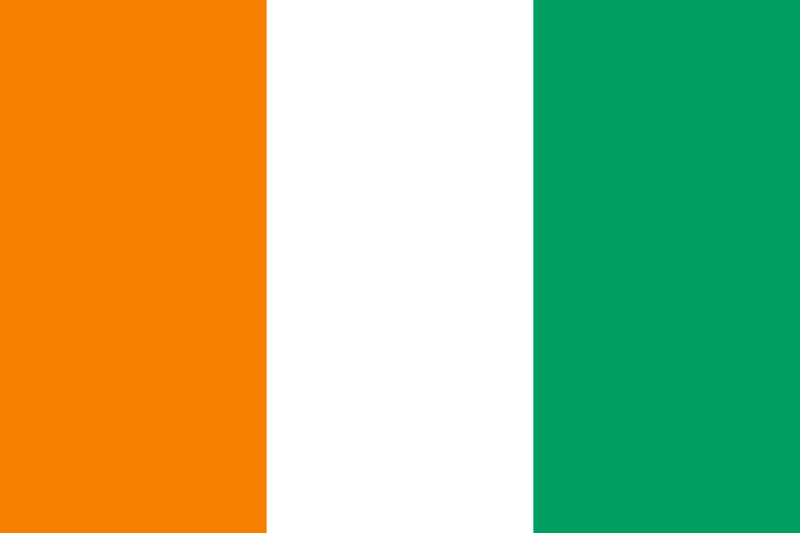 Landesflagge Côte d'Ivoire