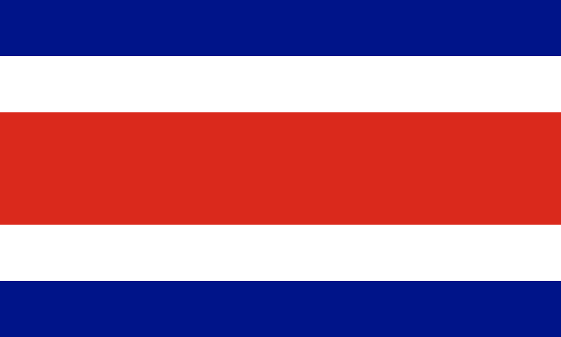Landesflagge Costa Rica