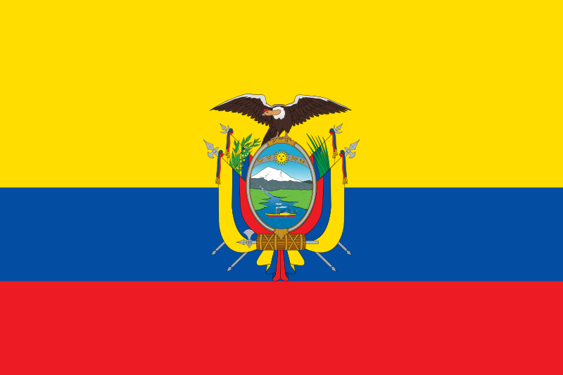 Landesflagge Ecuador