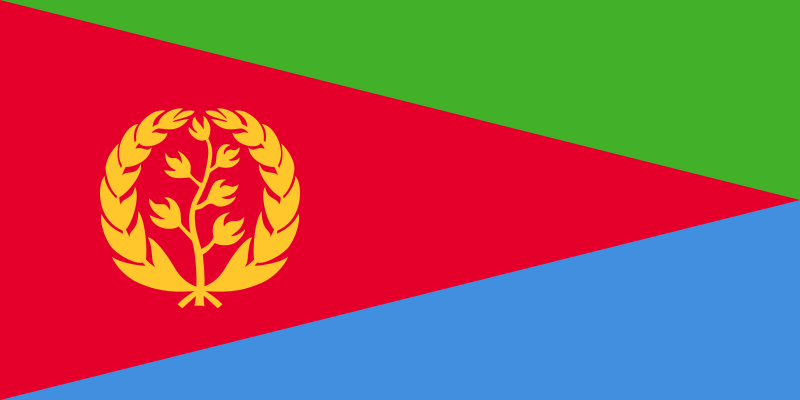 Landesflagge Eritrea