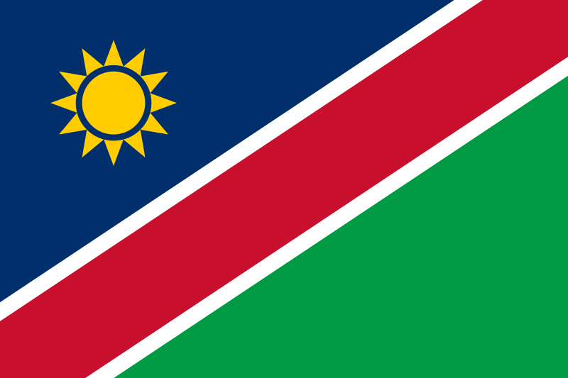 Landesflagge Namibia