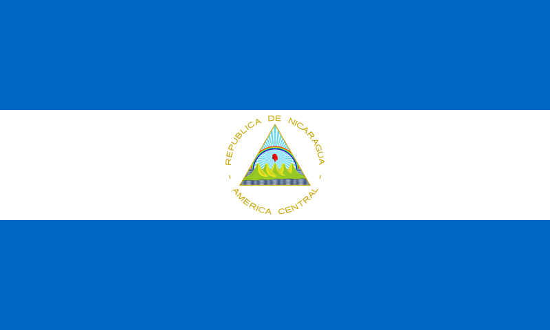 Landesflagge Nicaragua