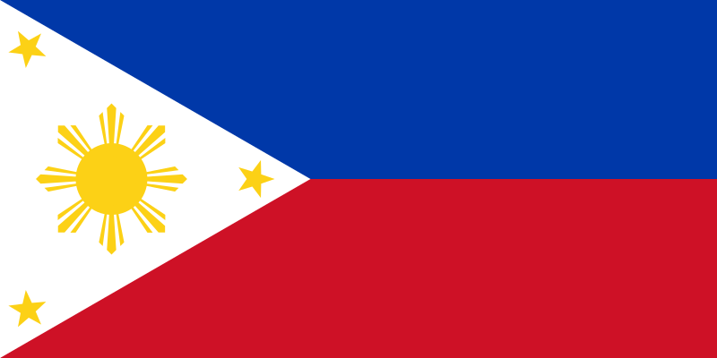 Landesflagge Philippinen